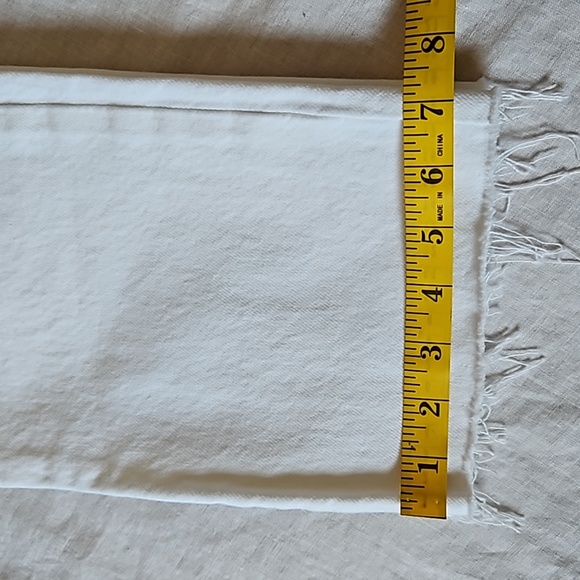 Levi's 501 Original White High Rise Straight Leg Jeans Distressed Size 29X30 - Picture 14 of 16